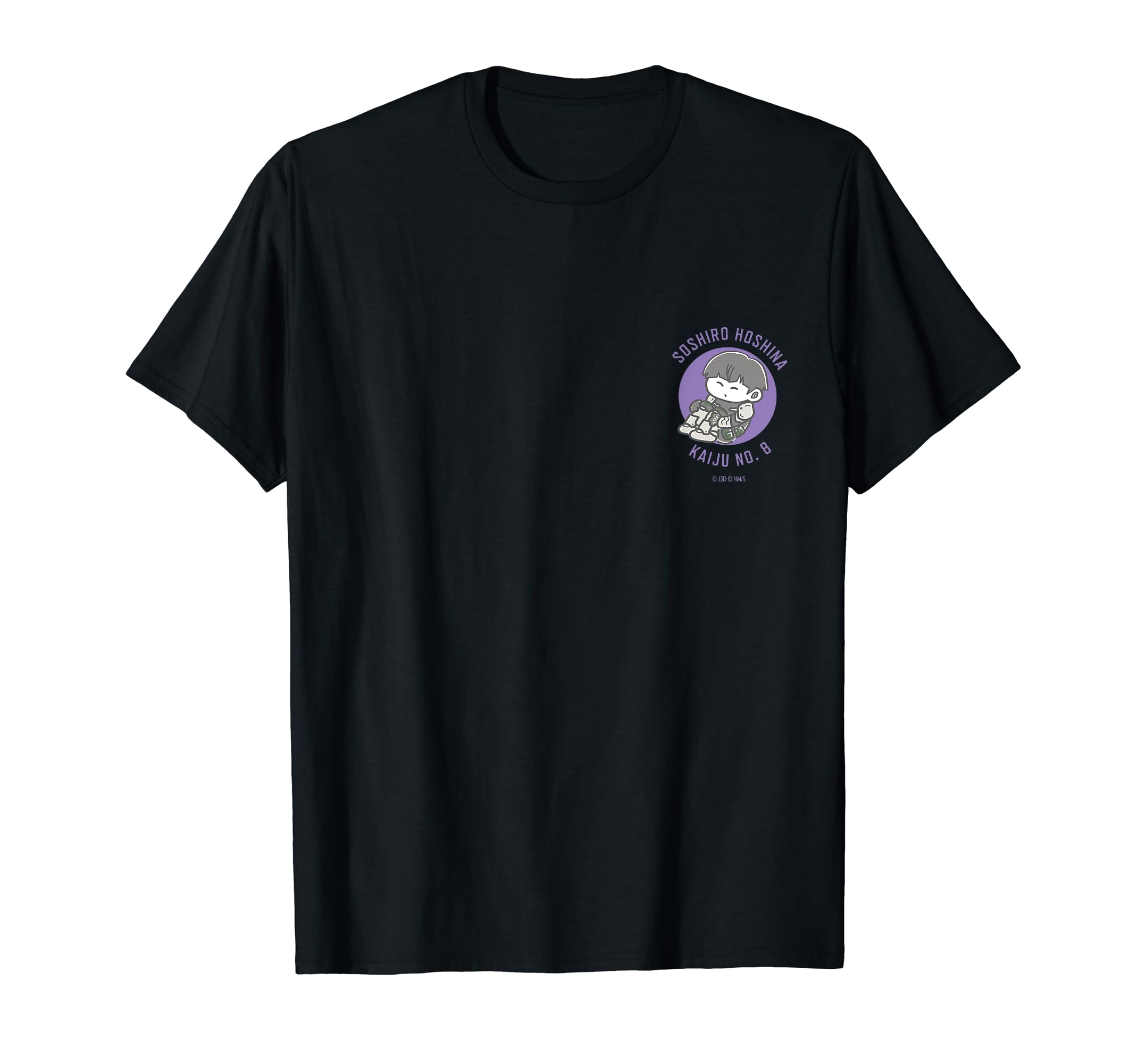 Amazon | 怪獣8号 Tシャツ_まるまります 胸元ワンポイントver._